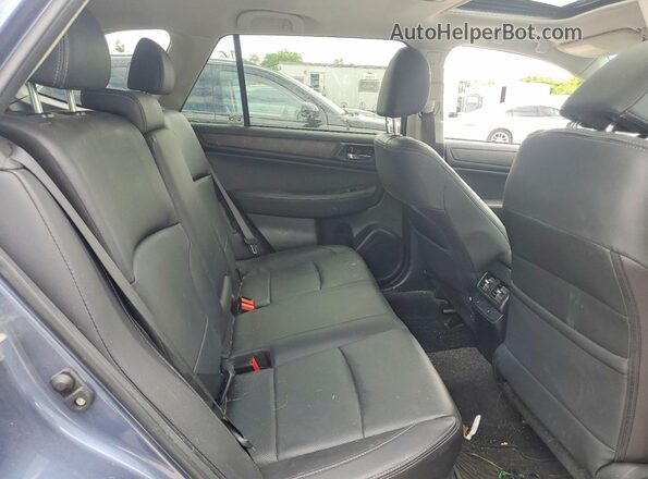 4S4BSENCXH3408613 2017 SUBARU OUTBACK Blue Вид задніх сидінь