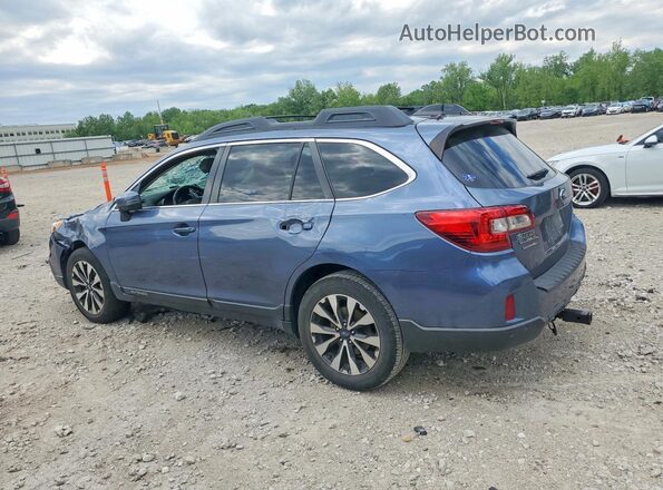 4S4BSENCXH3408613 2017 SUBARU OUTBACK Blue Задня ліва чверть