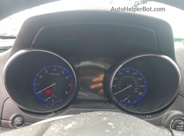 4S4BSENCXH3408613 2017 SUBARU OUTBACK Blue Вид щитка приладів