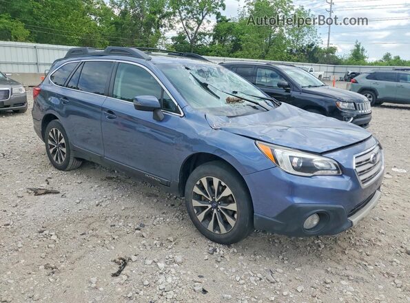 4S4BSENCXH3408613 2017 SUBARU OUTBACK Blue Передня права чверть