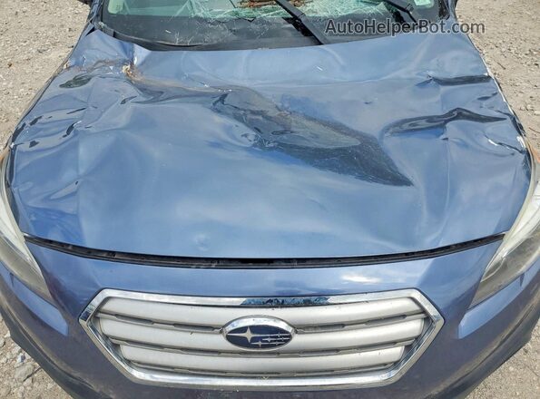 4S4BSENCXH3408613 2017 SUBARU OUTBACK Blue Вид задньої частини салону