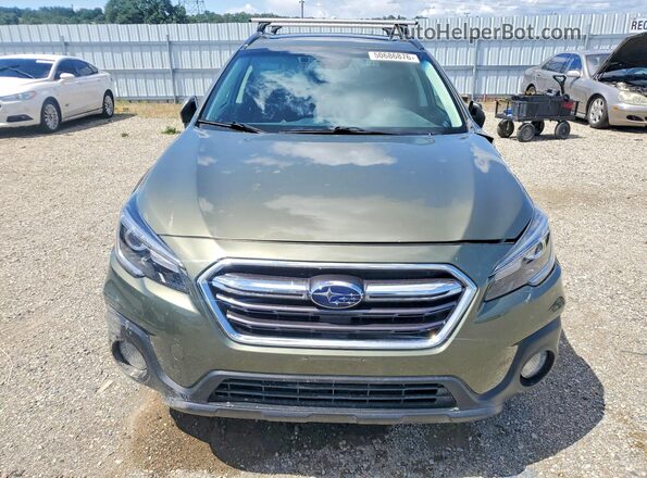 4S4BSETC2K3321038 2019 SUBARU OUTBACK Зеленый Вид спереди