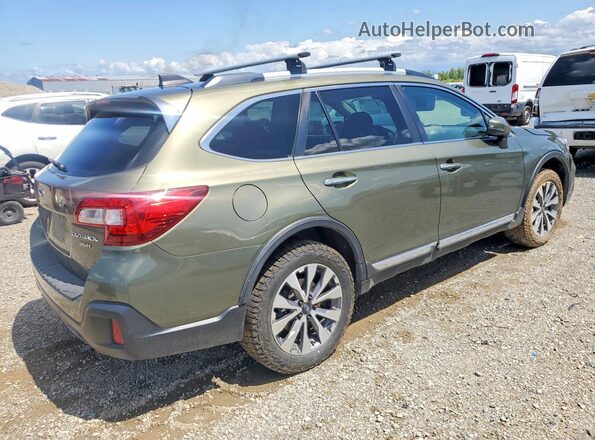 4S4BSETC2K3321038 2019 SUBARU OUTBACK Зеленый Задняя правая четверть