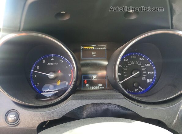 4S4BSETC2K3321038 2019 SUBARU OUTBACK Зеленый Вид щитка приборов