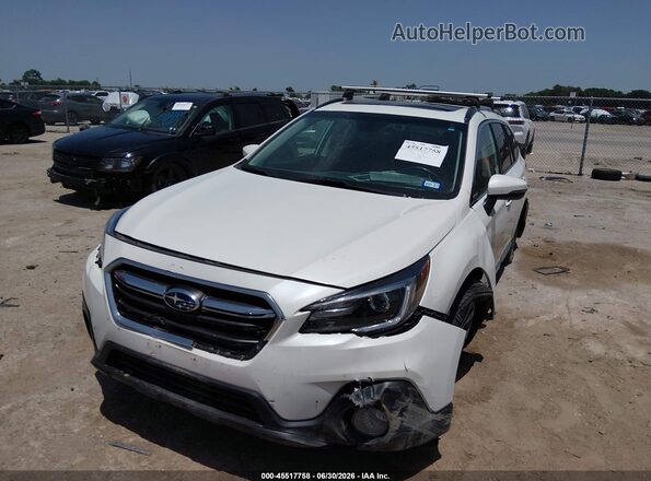 4S4BSETC6K3202540 2019 SUBARU OUTBACK Белый Передняя левая четверть