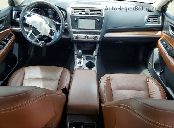 4S4BSETC7H3321089 2017 SUBARU OUTBACK Blue Вид панелі приладів