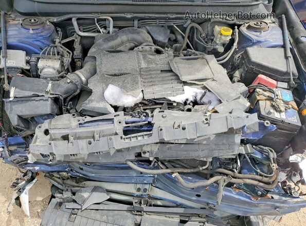 4S4BSETC7H3321089 2017 SUBARU OUTBACK Blue Вид задньої частини салону