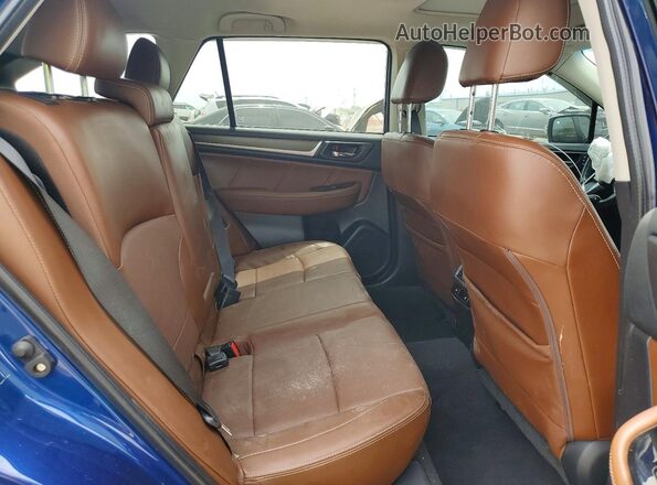 4S4BSETC7H3321089 2017 SUBARU OUTBACK Blue Вид задніх сидінь