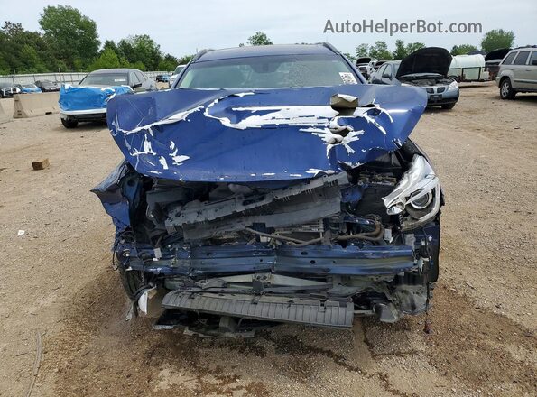 4S4BSETC7H3321089 2017 SUBARU OUTBACK Blue Вид спереду