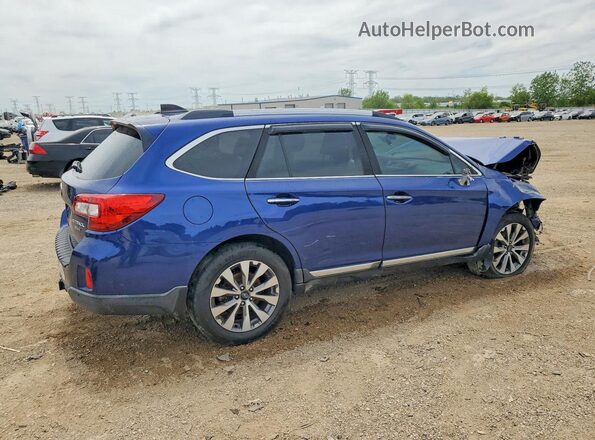 4S4BSETC7H3321089 2017 SUBARU OUTBACK Blue Задня права чверть