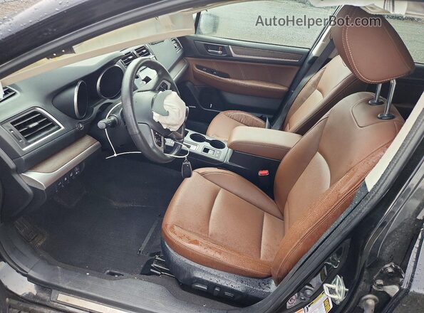 4S4BSETC7H3407745 2017 SUBARU OUTBACK Black Вид салону спереду