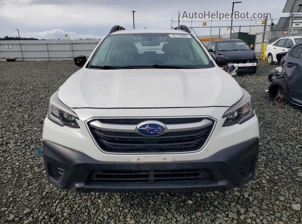 4S4BTAAC1M3119402 2021 SUBARU OUTBACK Белый Вид спереди