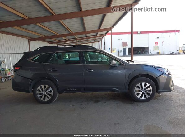 4S4BTAAC2S3162868 2025 SUBARU OUTBACK Gray Rear interior view