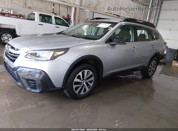 4S4BTAAC3L3210640 2020 SUBARU OUTBACK Silver Front left