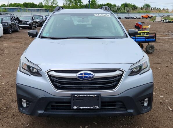 4S4BTAAC4N3228194 2022 SUBARU OUTBACK Silver Front view