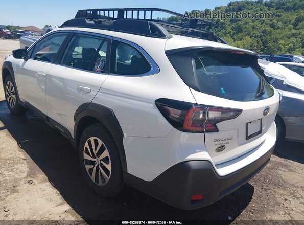 4S4BTAAC4R3183442 2024 SUBARU OUTBACK White Trasero izquierdo