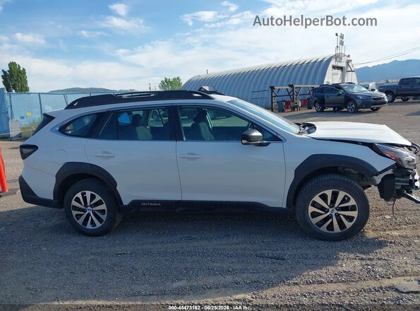4S4BTAAC4S3216574 2025 SUBARU OUTBACK Белый Панорамный вид салона 360°