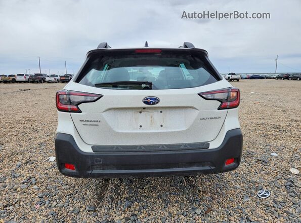 4S4BTAAC4S3272515 2025 SUBARU OUTBACK White Vista trasera