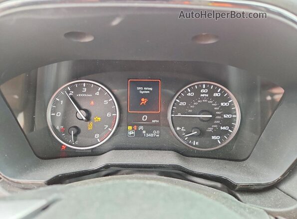 4S4BTAAC4S3272515 2025 SUBARU OUTBACK White Vista del cuadro de instrumentos