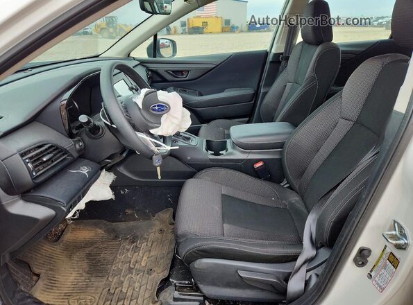 4S4BTAAC4S3272515 2025 SUBARU OUTBACK White Vista interior delantera