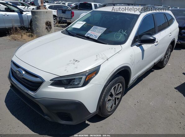4S4BTAAC5L3134337 2020 SUBARU OUTBACK White 