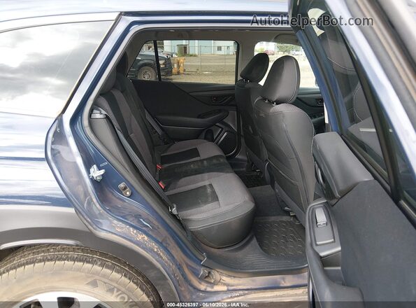 4S4BTAAC5S3206894 2025 SUBARU OUTBACK Blue Widok naklejki z numerem VIN
