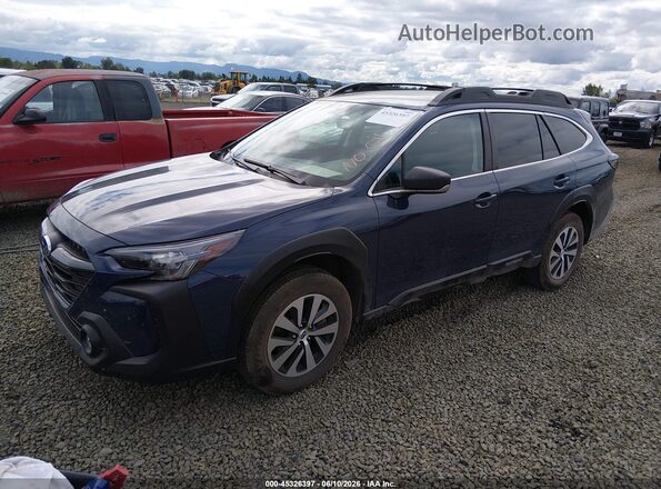 4S4BTAAC5S3206894 2025 SUBARU OUTBACK Blue Przód lewy