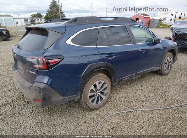 4S4BTAAC5S3206894 2025 SUBARU OUTBACK Blue Tył prawy