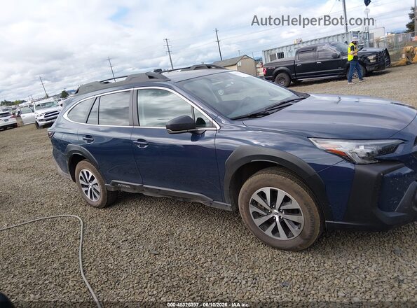 4S4BTAAC5S3206894 2025 SUBARU OUTBACK Blue Widok wnętrza z tyłu