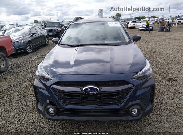 4S4BTAAC5S3206894 2025 SUBARU OUTBACK Blue Widok zestawu wskaźników
