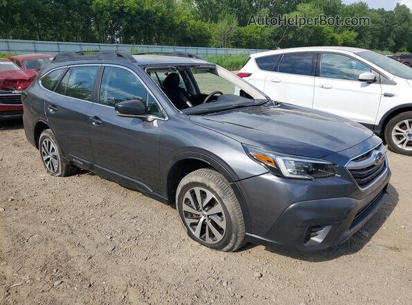 4S4BTAAC6L3242708 2020 SUBARU OUTBACK Gray Առջևի աջ