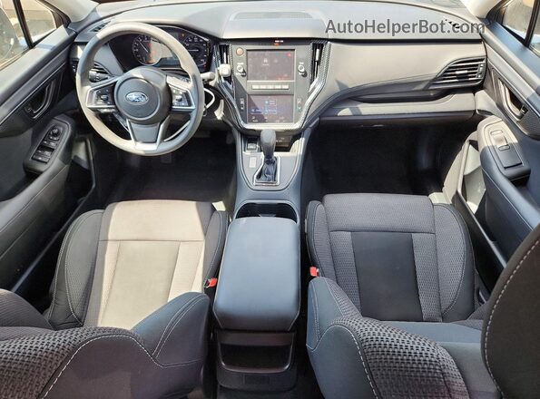 4S4BTAAC9N3205025 2022 SUBARU OUTBACK White Առջևի վահանակի տեսք