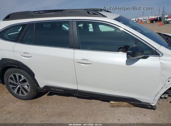 4S4BTAAC9S3297782 2025 SUBARU OUTBACK Белый Панорамный вид салона 360°