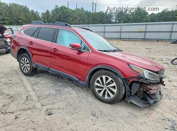 4S4BTACC0L3201830 2020 SUBARU OUTBACK Red 