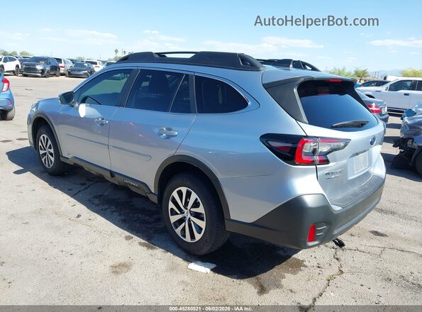 4S4BTACC0L3249716 2020 SUBARU OUTBACK Silver Հետևի ձախ