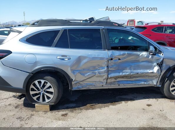 4S4BTACC0L3249716 2020 SUBARU OUTBACK Silver Դիմացի տեսք