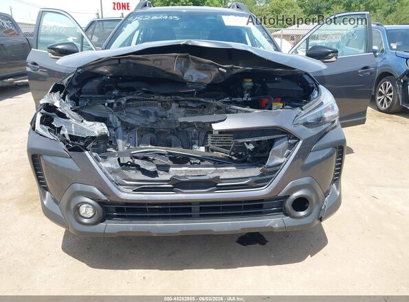 4S4BTACC0R3209595 2024 SUBARU OUTBACK Gray Widok z przodu