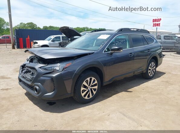 4S4BTACC0R3209595 2024 SUBARU OUTBACK Gray Przód lewy