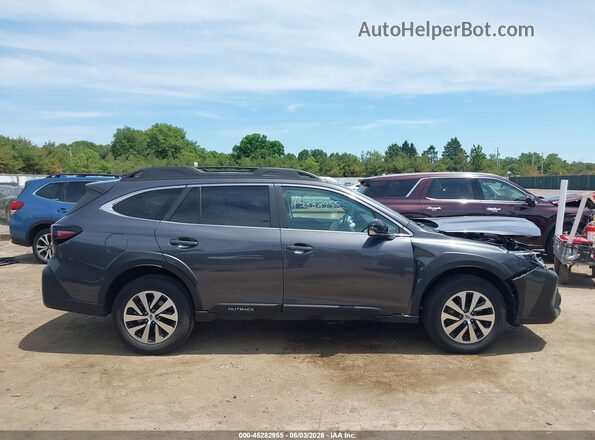 4S4BTACC0R3209595 2024 SUBARU OUTBACK Gray Widok wnętrza 360 stopni
