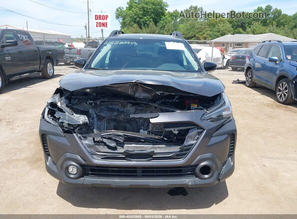 4S4BTACC0R3209595 2024 SUBARU OUTBACK Gray Widok wnętrza z tyłu