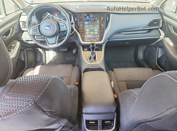 4S4BTACC2R3265506 2024 SUBARU OUTBACK Blue Առջևի վահանակի տեսք