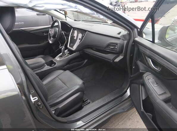 4S4BTACC3M3205713 2021 SUBARU OUTBACK Gray წინა სალონის ხედი