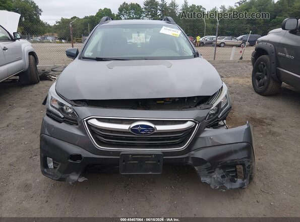 4S4BTACC3M3205713 2021 SUBARU OUTBACK Gray უკანა სალონის ხედი