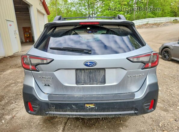 4S4BTACC3N3209939 2022 SUBARU OUTBACK Silver Widok z tyłu