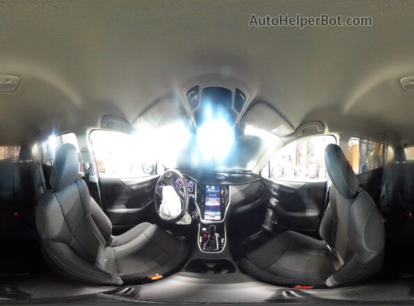 4S4BTACC3S3193186 2025 SUBARU OUTBACK Black Панорамний вид салону 360°