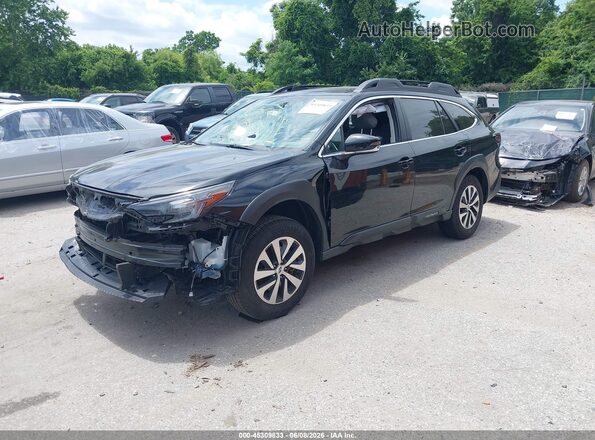 4S4BTACC3S3259476 2025 SUBARU OUTBACK Black Vista tres cuartos delantera izquierda