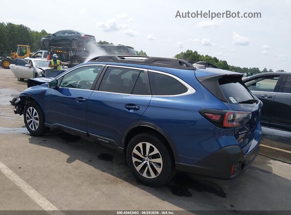 4S4BTACC4L3131362 2020 SUBARU OUTBACK Blue Tył lewy