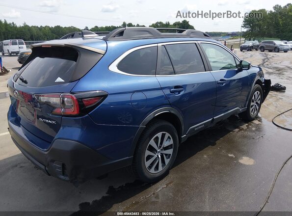 4S4BTACC4L3131362 2020 SUBARU OUTBACK Blue Tył prawy