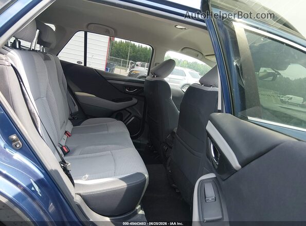 4S4BTACC4L3131362 2020 SUBARU OUTBACK Blue Widok naklejki z numerem VIN