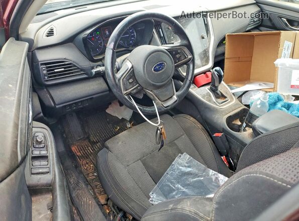 4S4BTACC4L3157248 2020 SUBARU OUTBACK Maroon Вид панелі приладів